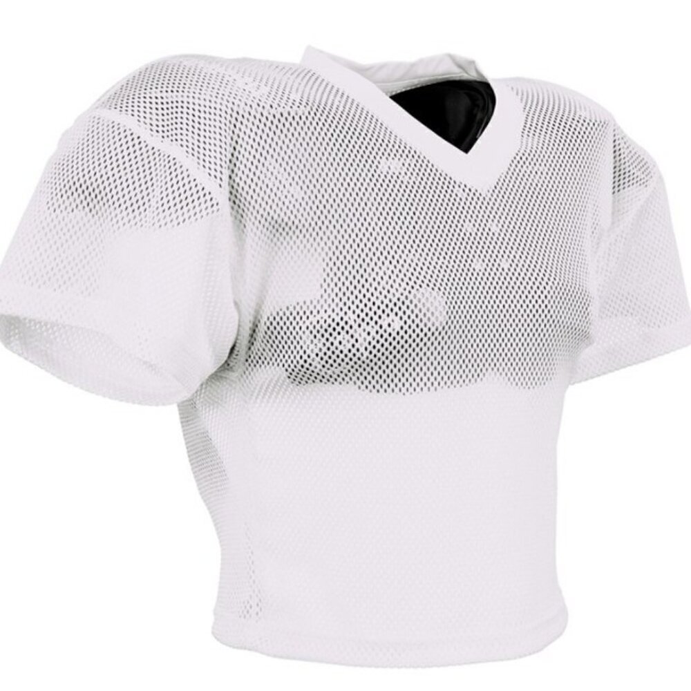 Champro Sports New Gridiron Porthole Mesh Football White Practice Jersey